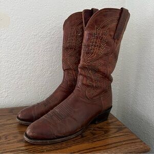1883 by Lucchese Crayton N7697R Mad Dog Cowboy Boots Mens Size 9 D